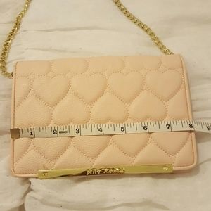 🔴FINAL PRICE! Betsey Johnson Pink Crossbody Bag